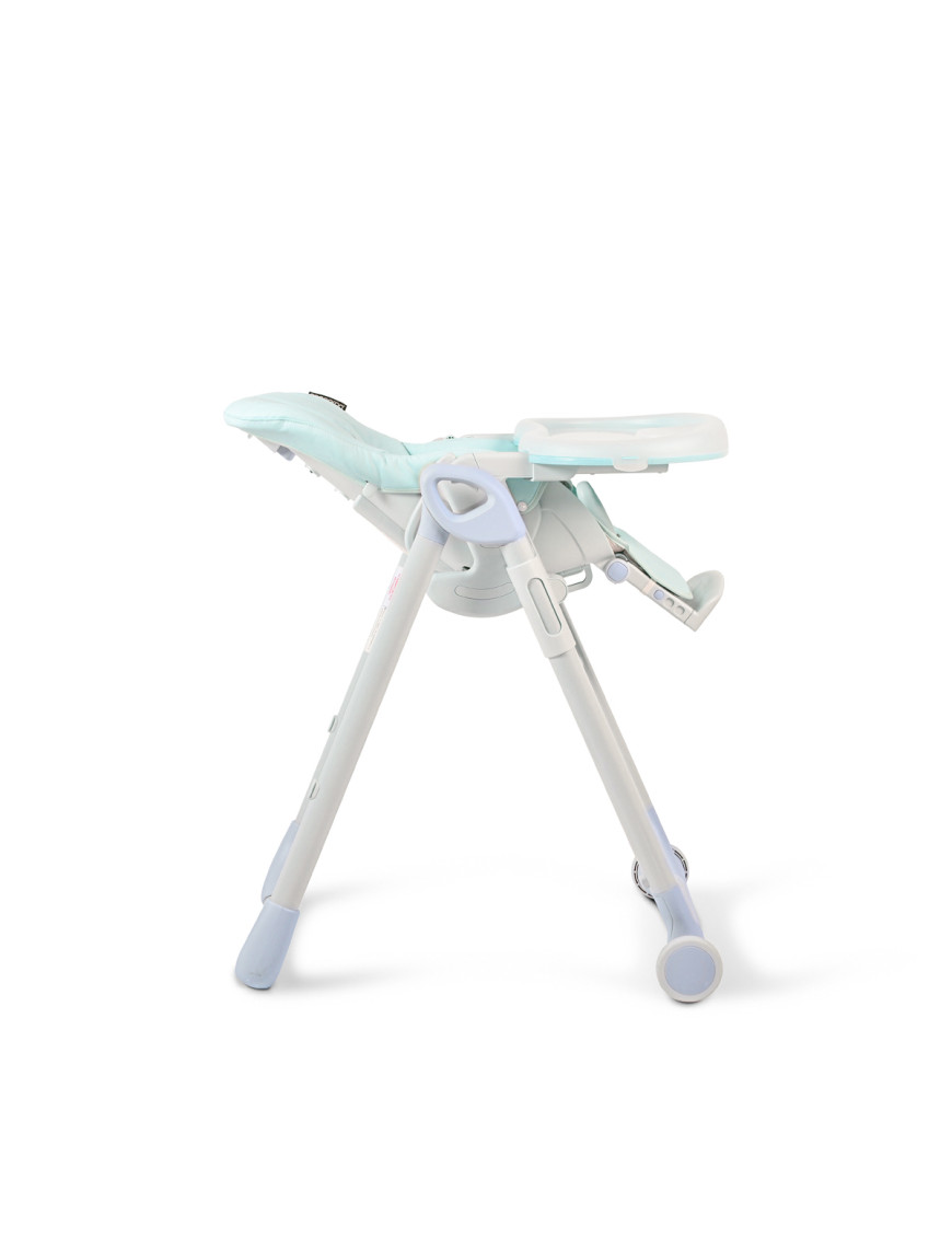 Детски стол за хранене I Eat светло син