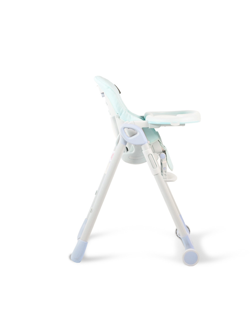 Детски стол за хранене I Eat светло син