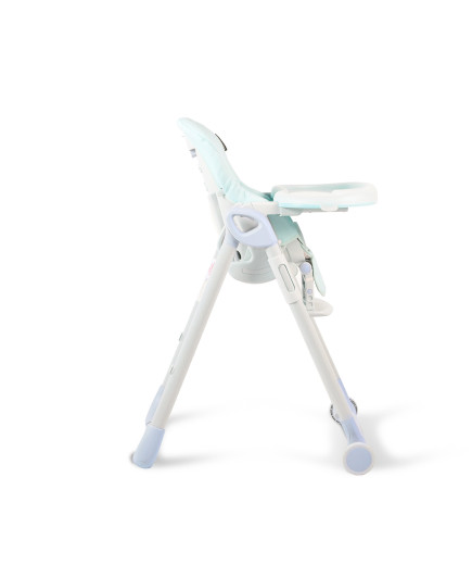 Детски стол за хранене I Eat светло син