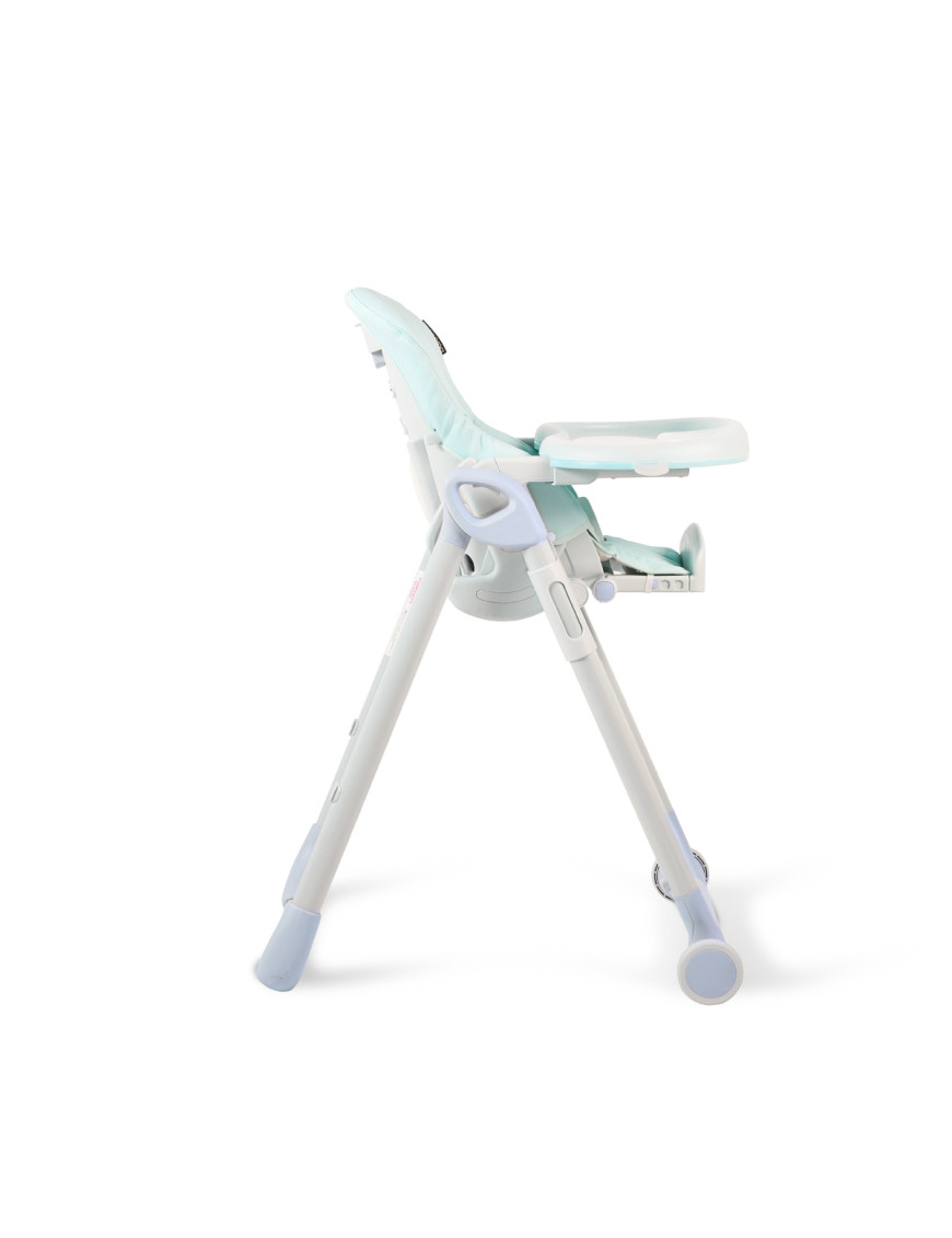 Детски стол за хранене I Eat светло син