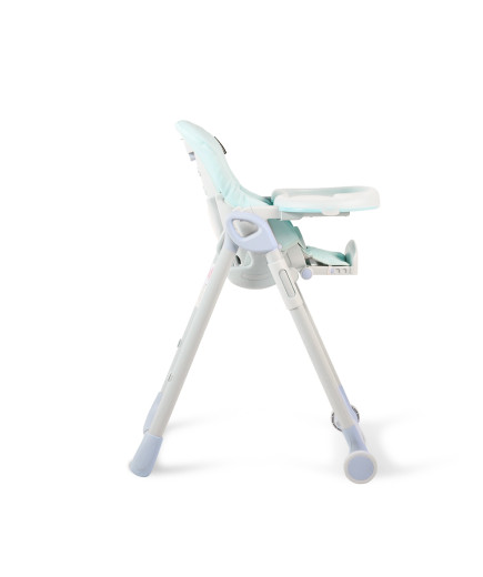 Детски стол за хранене I Eat светло син