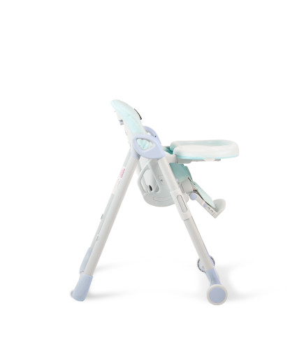 Детски стол за хранене I Eat светло син