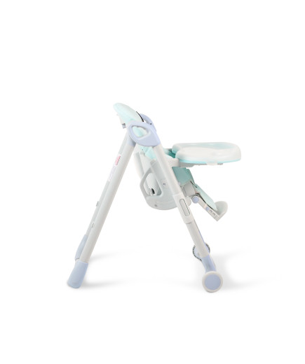 Детски стол за хранене I Eat светло син