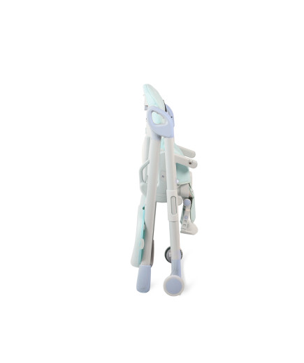 Детски стол за хранене I Eat светло син