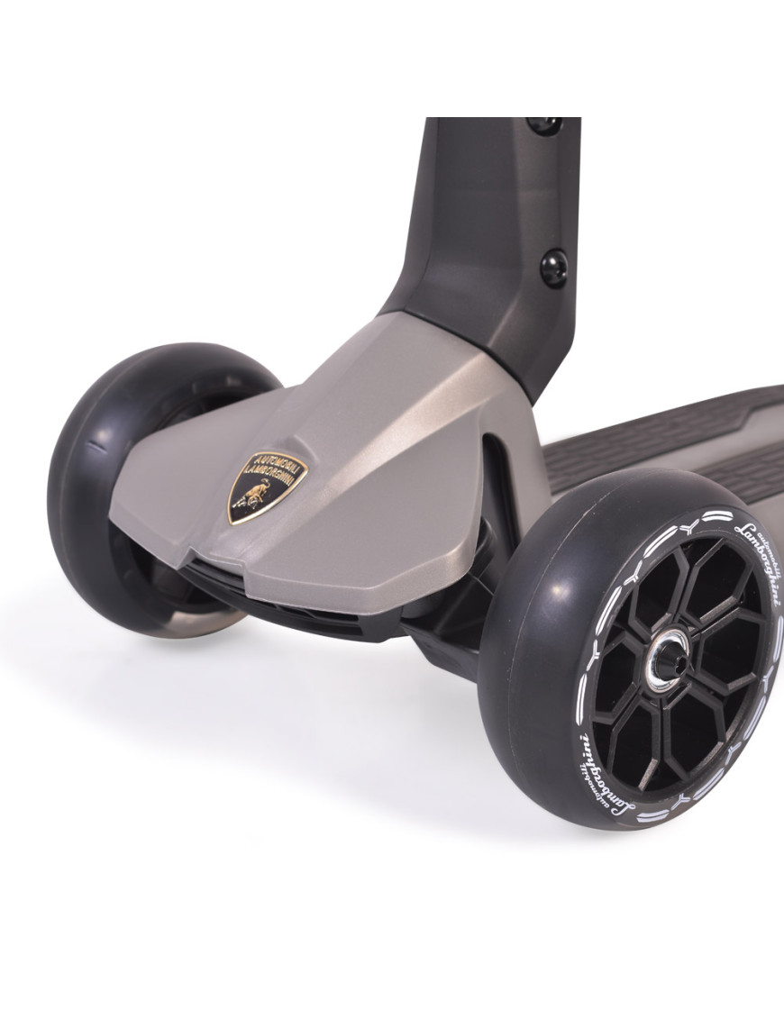 Тротинетка Lamborghini сив