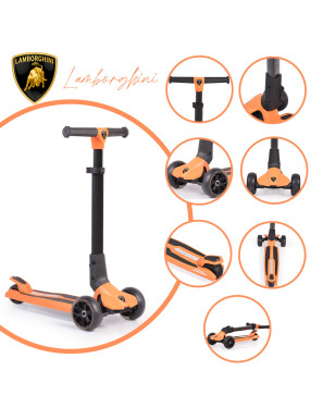 Тротинетка Lamborghini оранжев