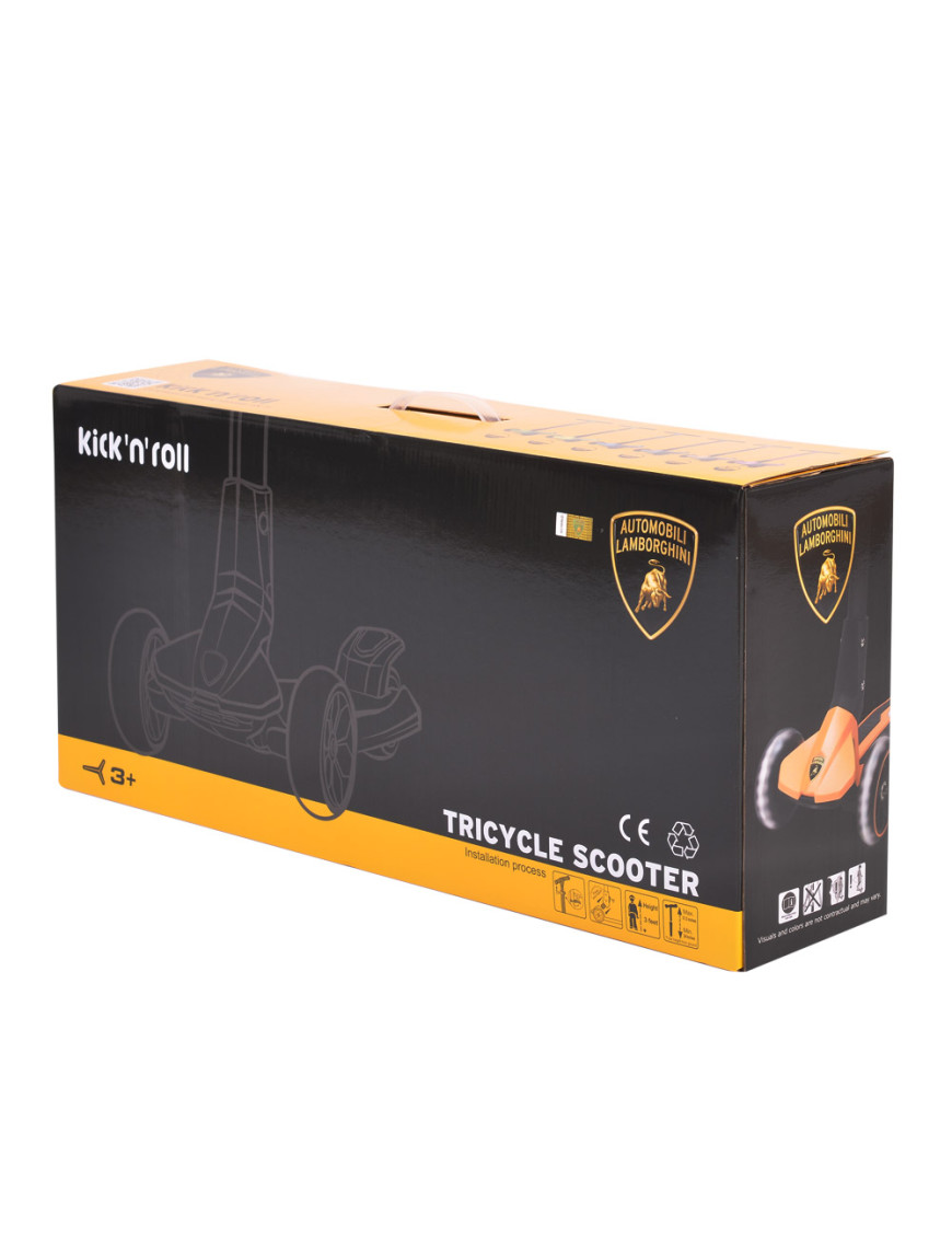 Тротинетка Lamborghini оранжев