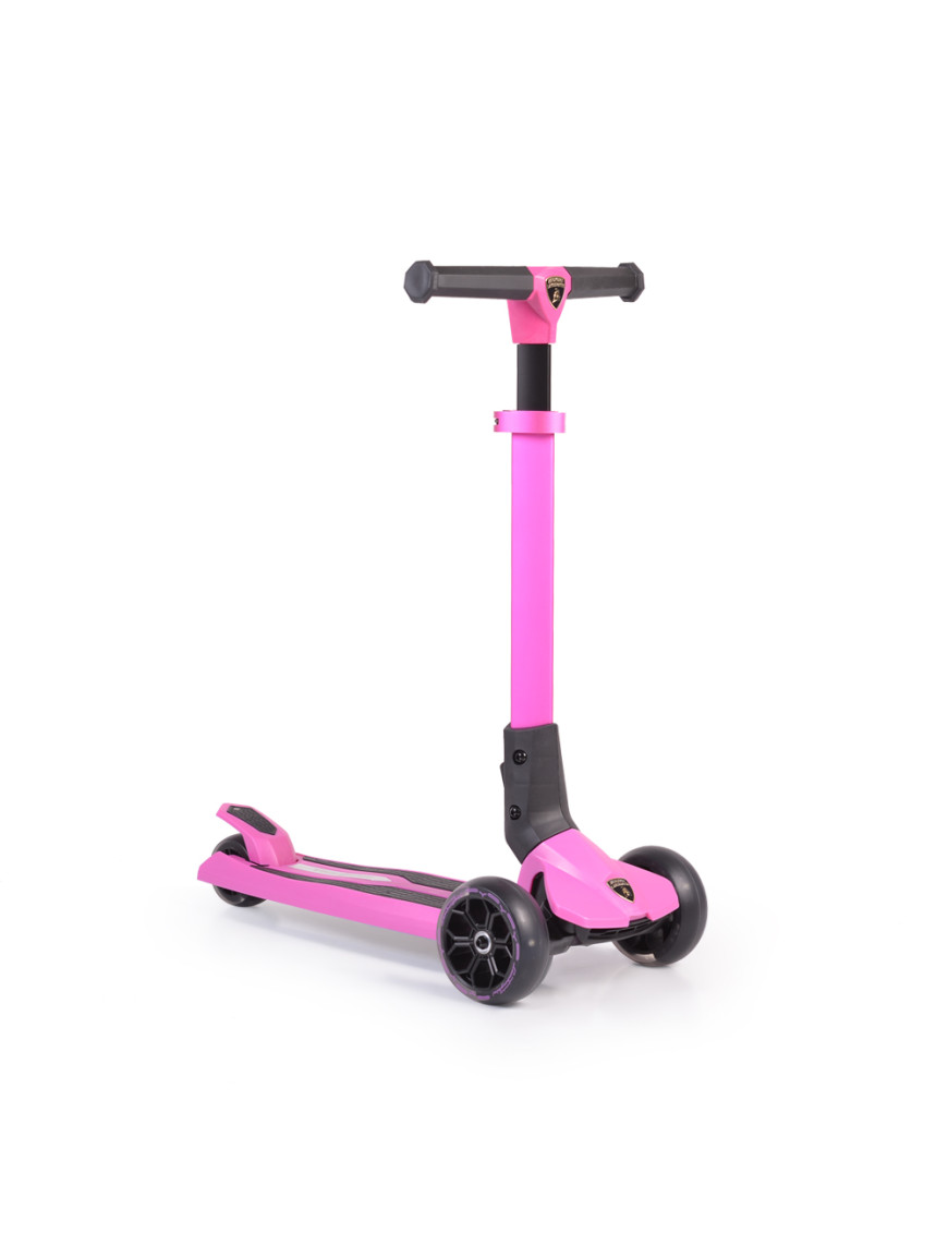 Тротинетка Lamborghini розов