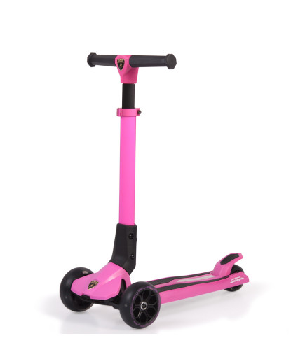 Тротинетка Lamborghini розов