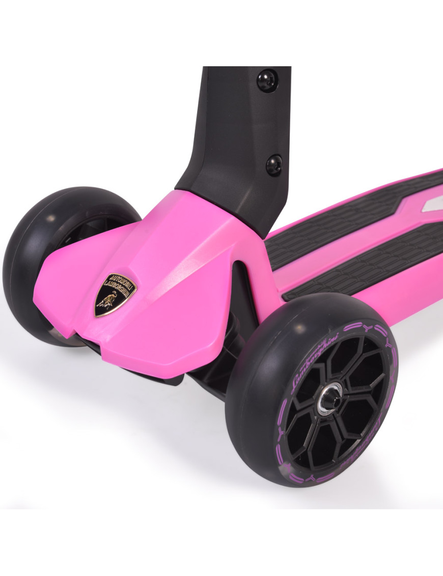 Тротинетка Lamborghini розов
