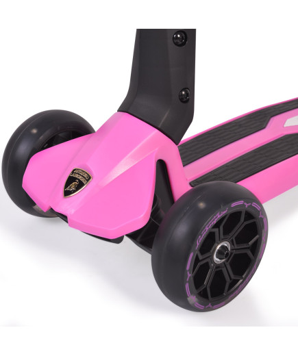 Тротинетка Lamborghini розов