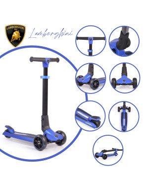 Тротинетка Lamborghini син