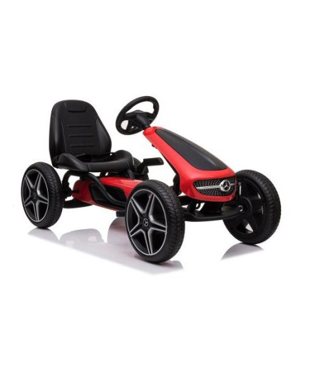 Картинг Mercedes Benz Go Kart EVA червен