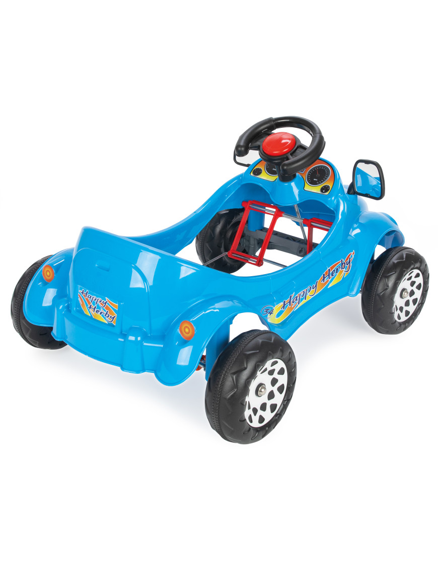 Кола с педали Happy Herby 07303-син