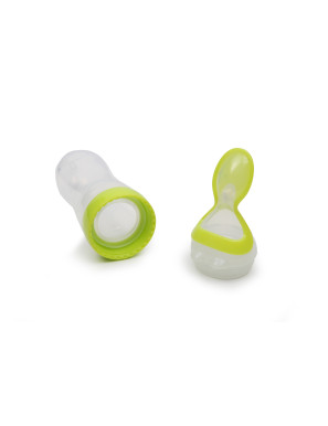 Силиконово шише за хранене TC5025 зелен 2