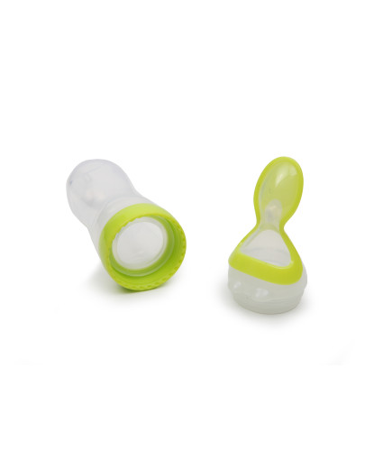 Силиконово шише за хранене TC5025 зелен