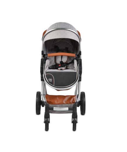 Комбинирана детска количка Alma светлосив