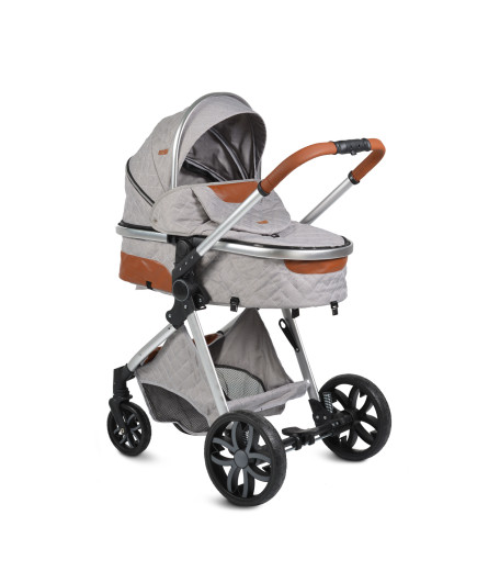 Комбинирана детска количка Alma светлосив