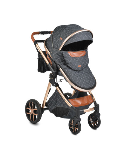 Комбинирана детска количка Alma черен