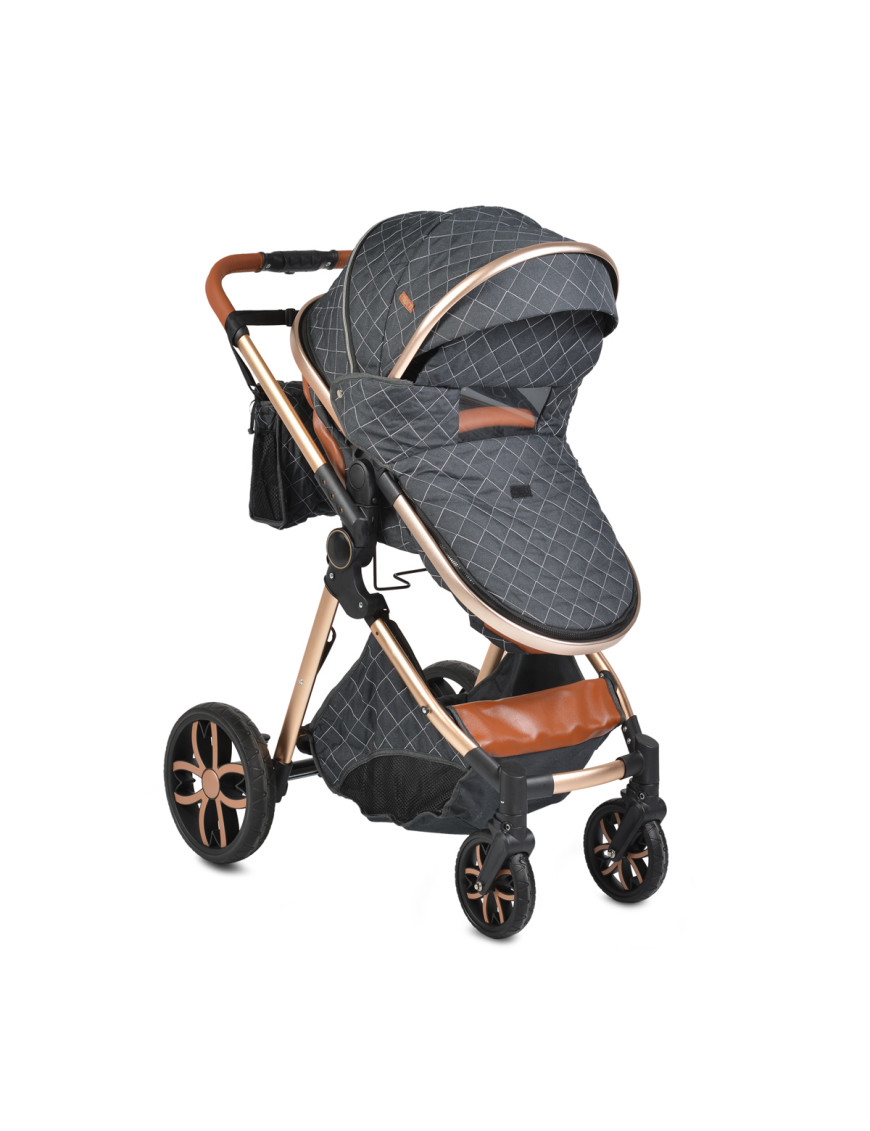 Комбинирана детска количка Alma черен