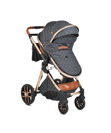 Комбинирана детска количка Alma черен
