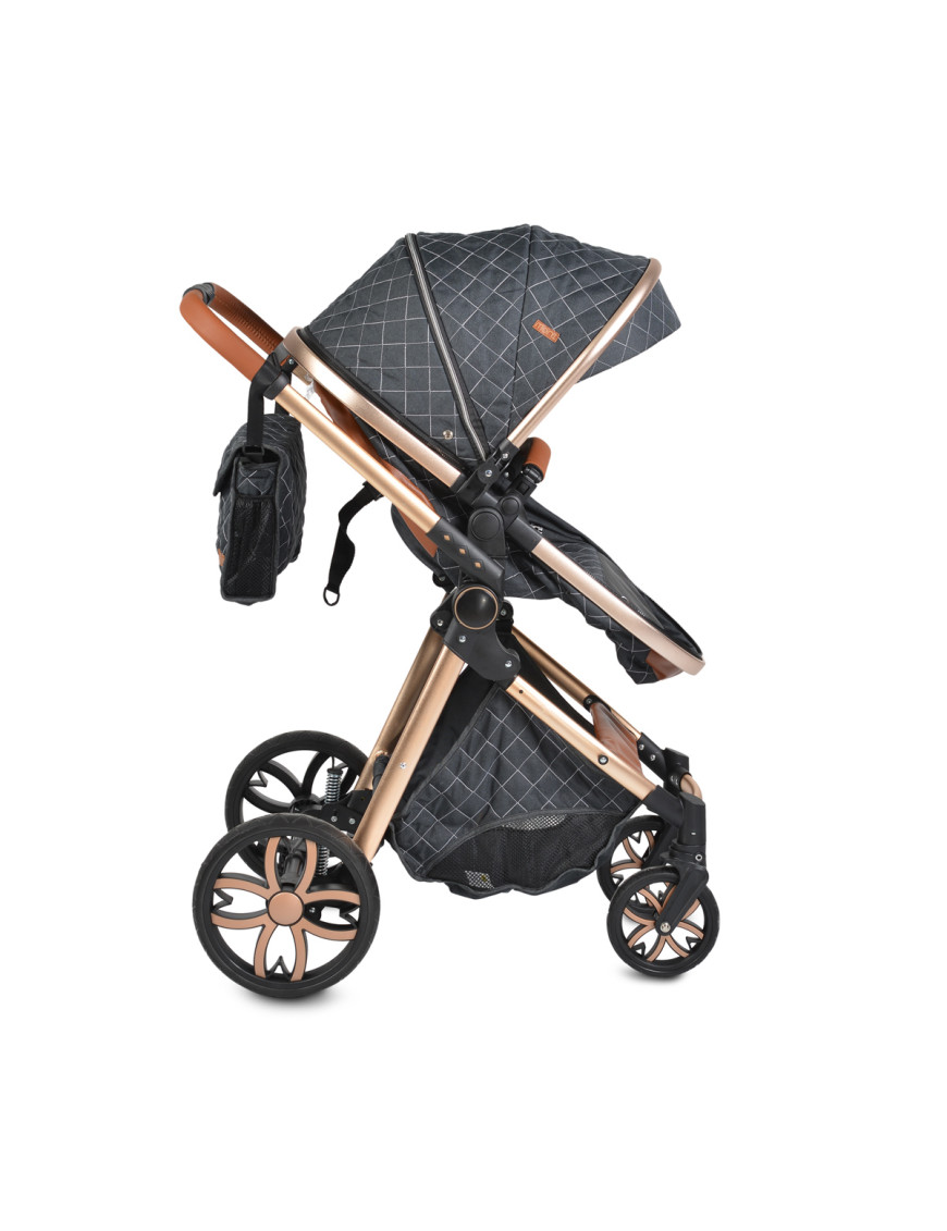 Комбинирана детска количка Alma черен