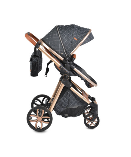 Комбинирана детска количка Alma черен