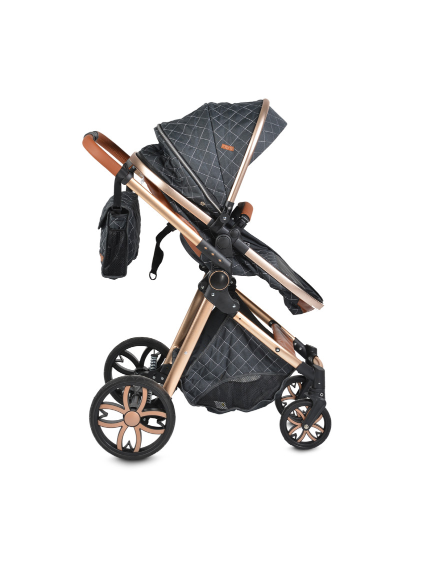 Комбинирана детска количка Alma черен