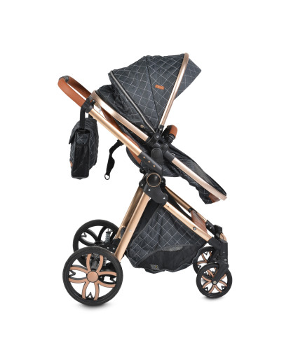 Комбинирана детска количка Alma черен