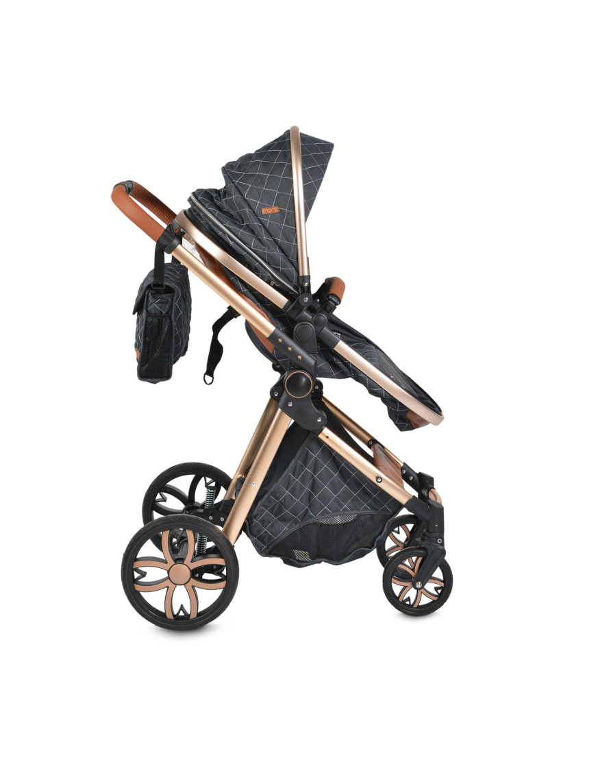 Комбинирана детска количка Alma черен