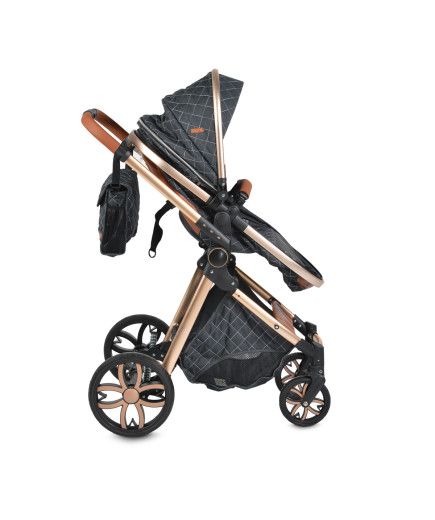 Комбинирана детска количка Alma черен