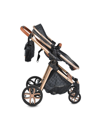 Комбинирана детска количка Alma черен