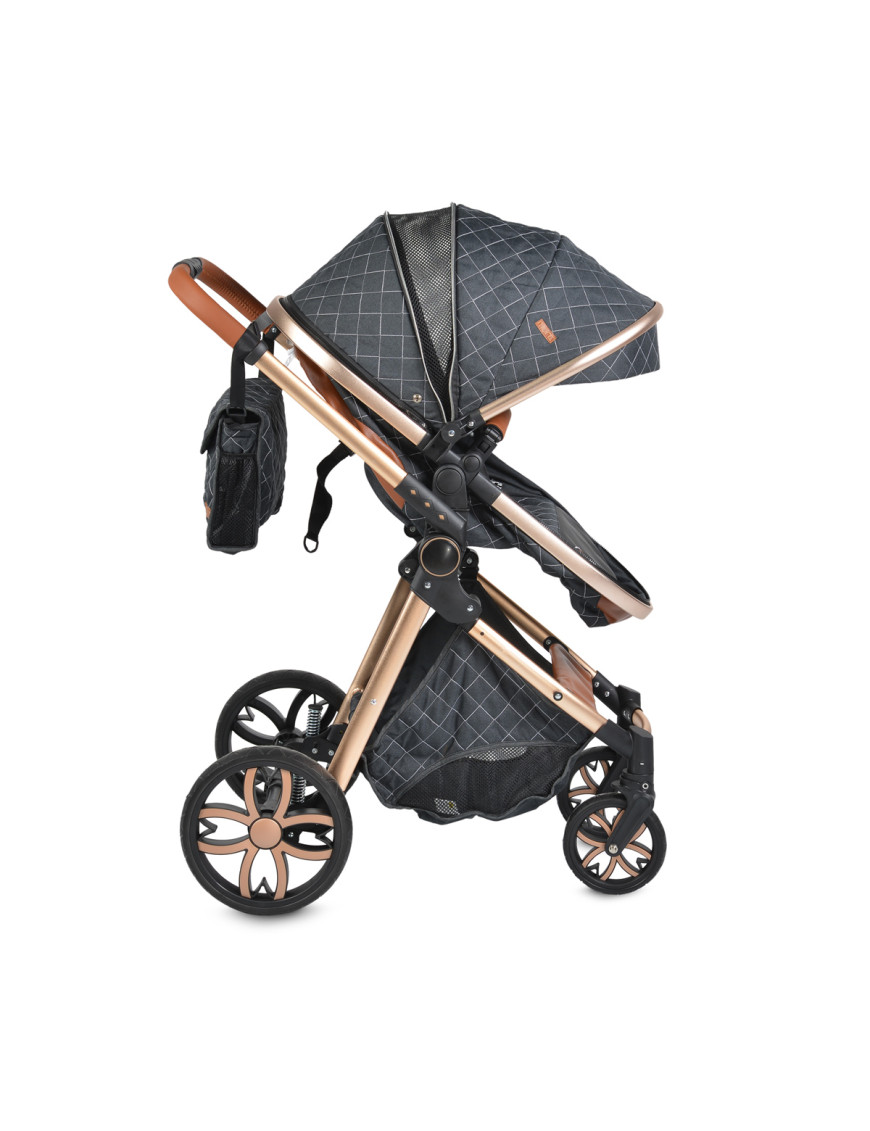 Комбинирана детска количка Alma черен