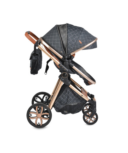 Комбинирана детска количка Alma черен