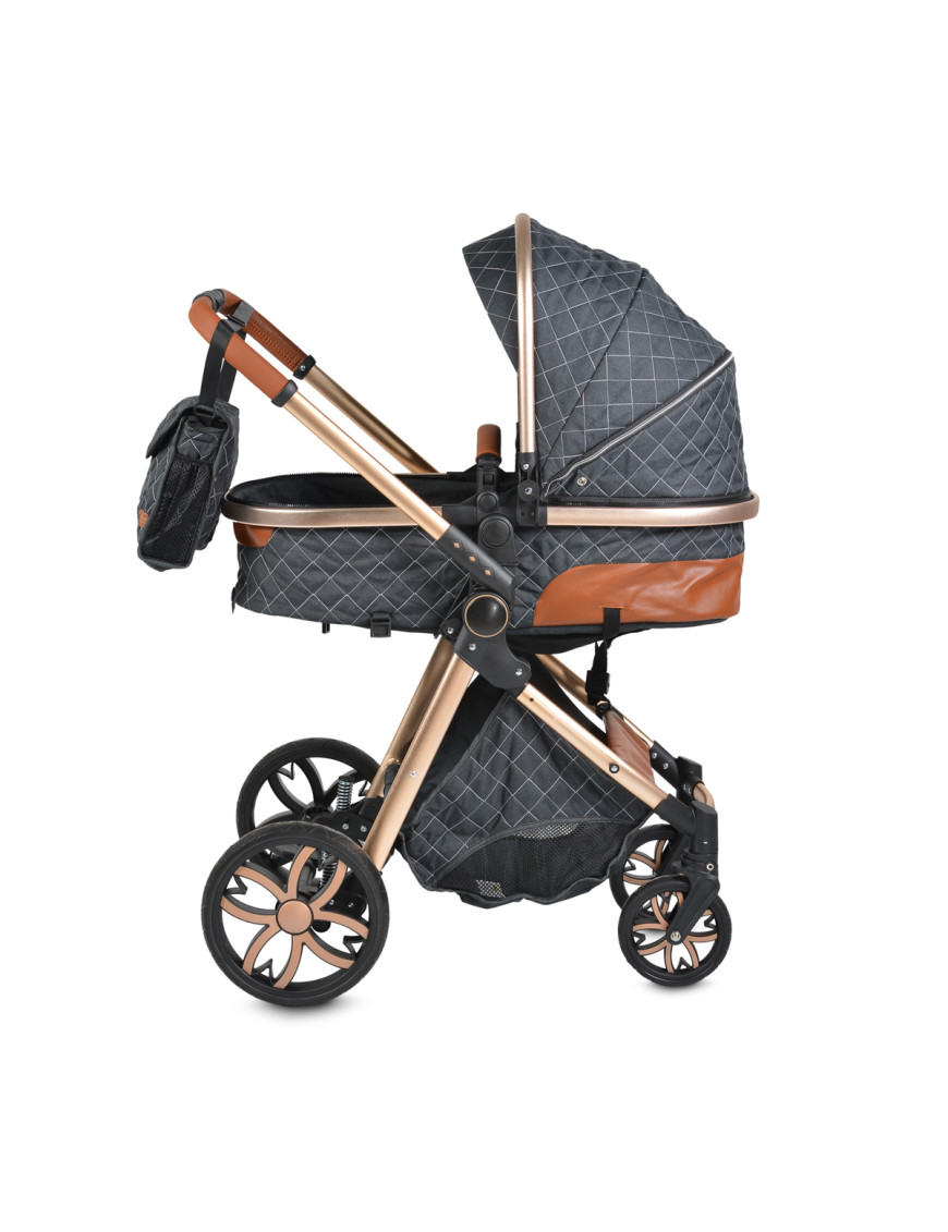 Комбинирана детска количка Alma черен