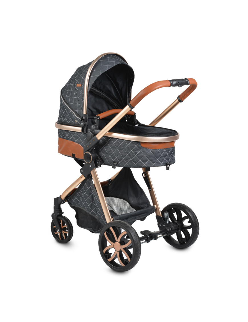 Комбинирана детска количка Alma черен