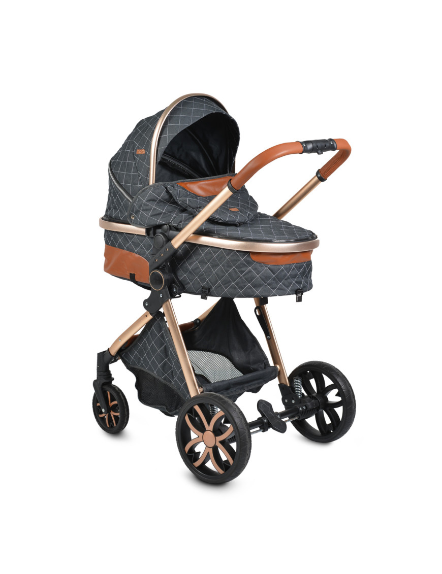 Комбинирана детска количка Alma черен