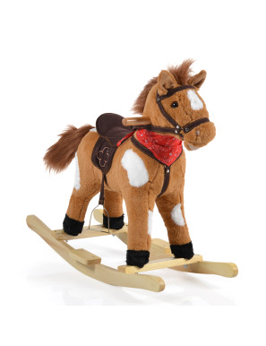 Люлка плюшена кон Thunder каки