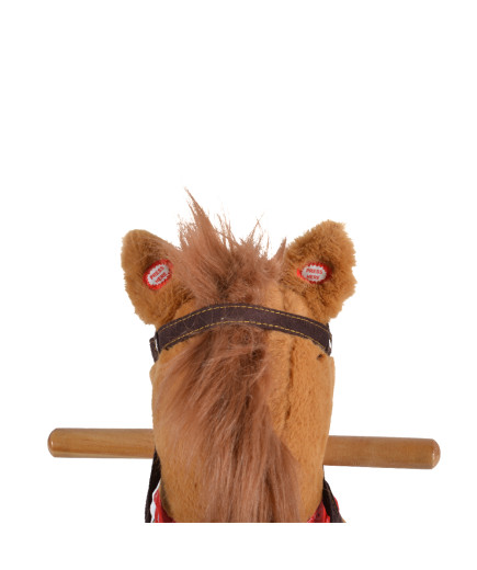 Люлка плюшена кон Thunder каки