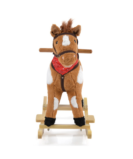 Люлка плюшена кон Thunder каки