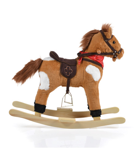 Люлка плюшена кон Thunder каки