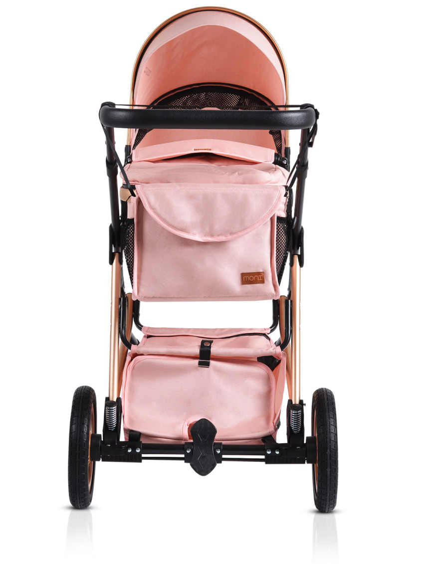 Комбинирана детска количка Midas розов