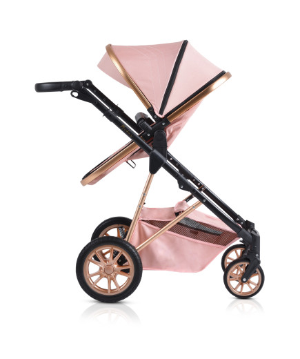 Комбинирана детска количка Midas розов