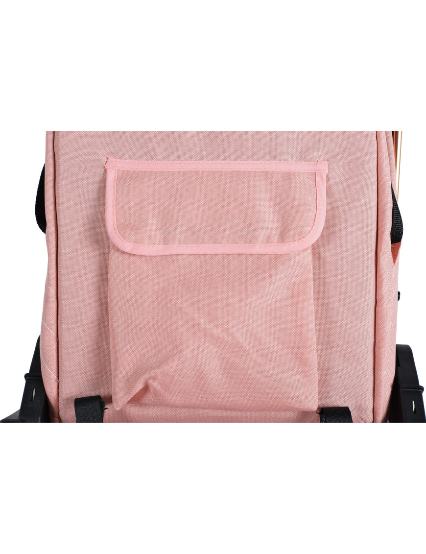 Комбинирана детска количка Midas розов