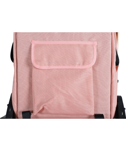 Комбинирана детска количка Midas розов