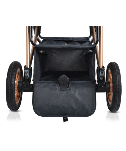 Комбинирана детска количка Midas черен