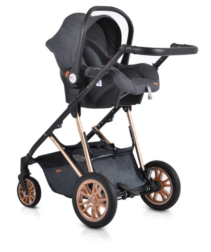 Комбинирана детска количка Midas черен