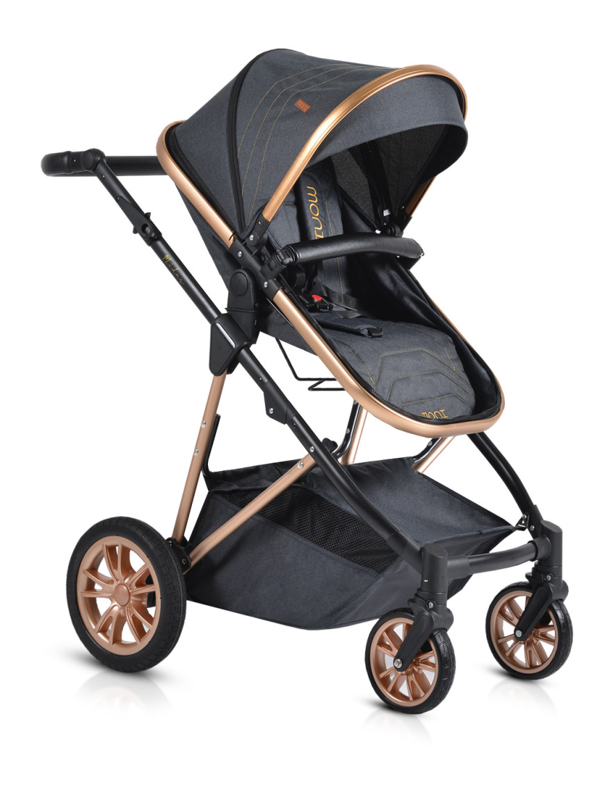 Комбинирана детска количка Midas черен