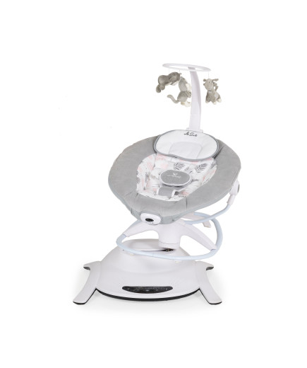 Електрическа люлка La Scala розов