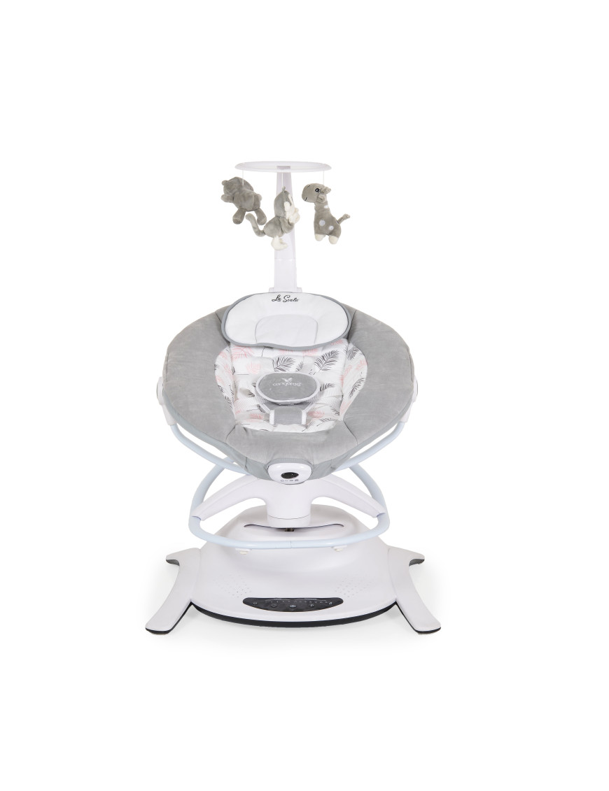 Електрическа люлка La Scala розов